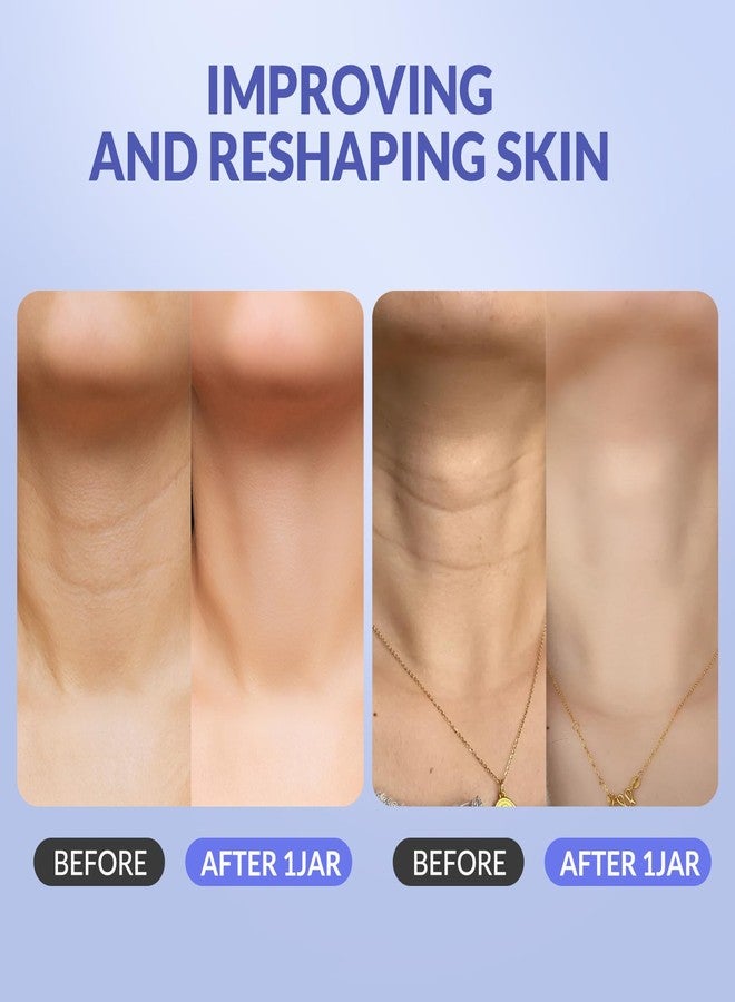 Crogooe Neck Firming Cream - Neck Creams for Tightening and Firming, Tightening and Lifting Wrinkles & Crepey Skin for Neck & Décolleté-1.7 fl.oz - Image 5